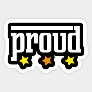 Proud Sticker